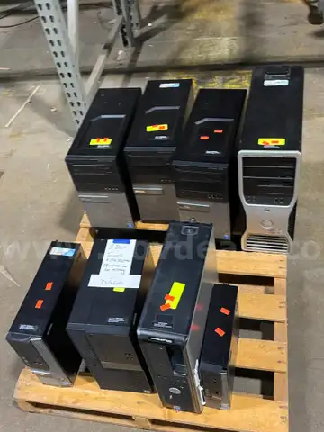 8 Dell Towers **NO HDD/SSD