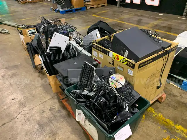 2 Pallets Assorted Electronics &#x26; Other Items