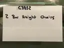 2 Bar Height Chairs