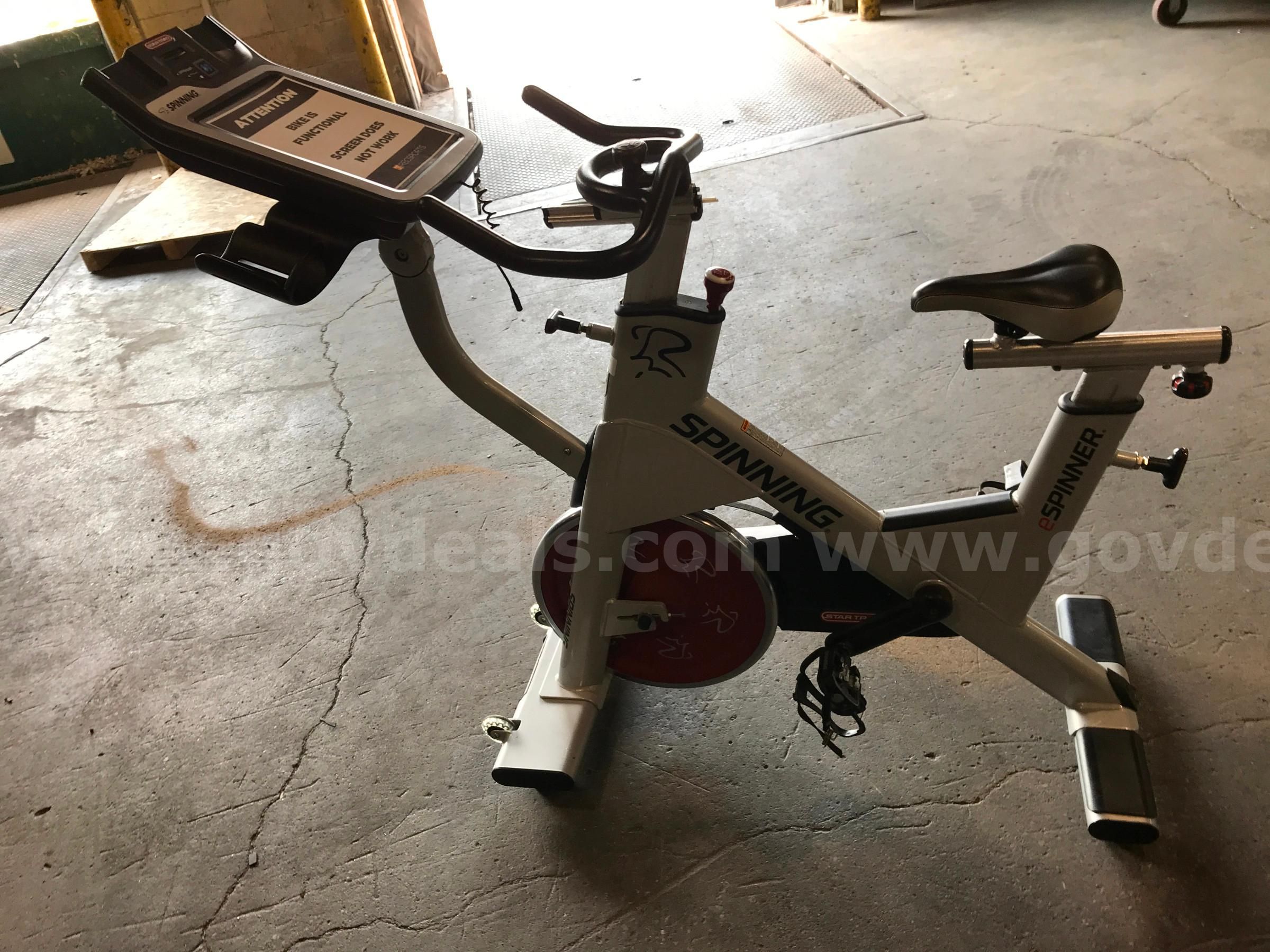 Star Trac eSpinner Indoor Cycle/Spin Bike **No Power Cord