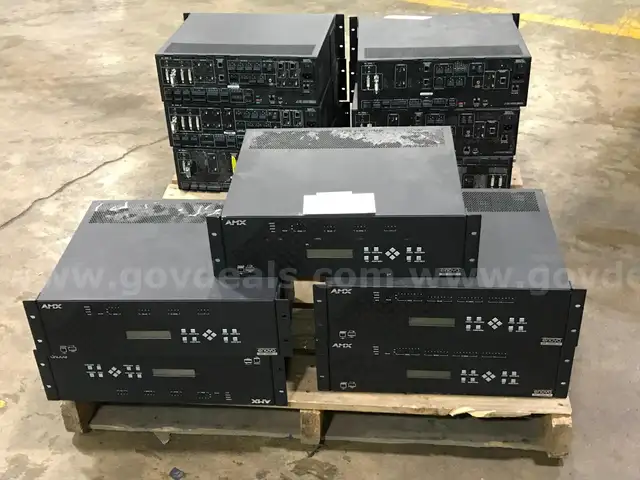 Pallet of AMX Equipment