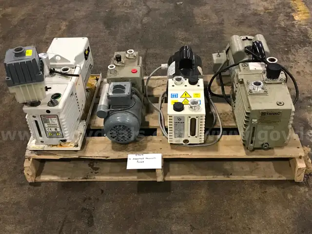4 Assorted Vacuum Pumps