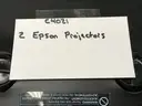 2 Epson Projectors