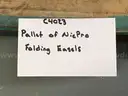 Pallet of NicPro Folding Easels