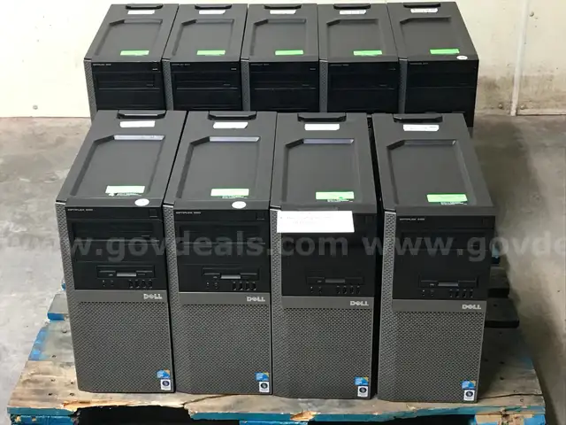 9 Dell Optiplex 960 Towers