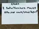 2 Safe/Furniture Movers **Do Not Work