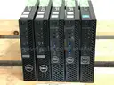 5 Assorted Dell Optiplex Micro Computers
