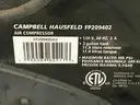 Campbell Hausfeld Air Compressor 100 Max PSI