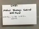 Metal Storage Cabinet **NO Key