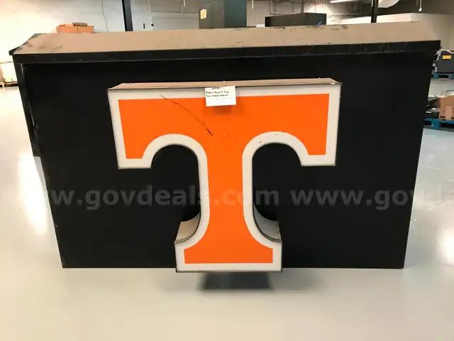Electric Power T Sign from Neyland Stadium