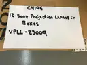 12 Sony Projection Lenses in Boxes VPLL-23009