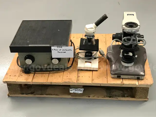 3 Pieces of Lab/Scientific Equipment