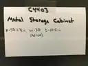 Metal Storage Cabinet