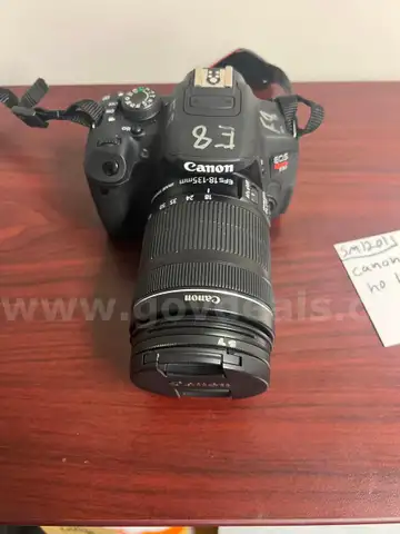 Canon Rebel T5i Camera **NO Battery