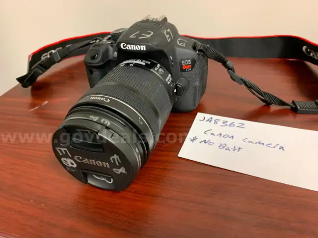 Canon Rebel T5i Camera **NO Battery