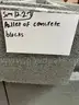 Pallet of Concrete Blocks