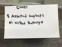 8 Assorted Dell Laptops **1 w/Bad Battery