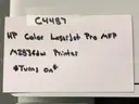 HP Color Laserjet Pro MFP M283fdw Printer **Powers On