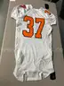Used Football Jersey--White #37