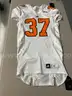 Used Football Jersey--White #37