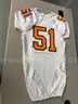 Used Football Jersey--White #51