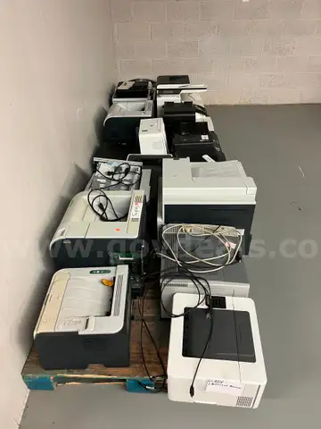 3 Pallets of Printers