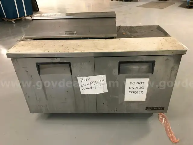 True Refrigerator/Prep Table Bad Compressor