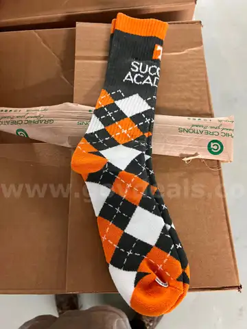 13 Boxes of &#x22;Success Academy&#x22; Socks