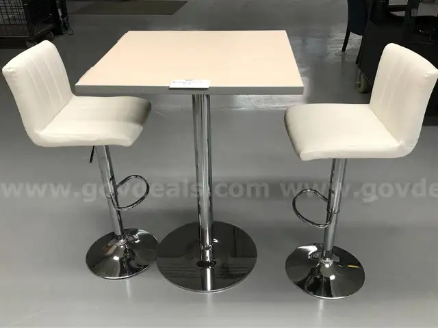 Bar Height Table & 2 Chairs
