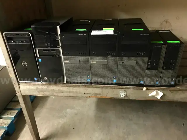 7 Assorted Dell Towers