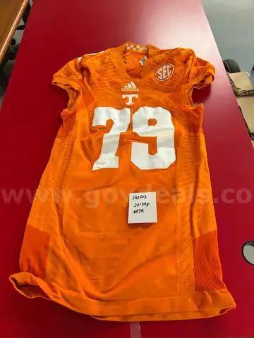 Used Football Jersey--Orange #79