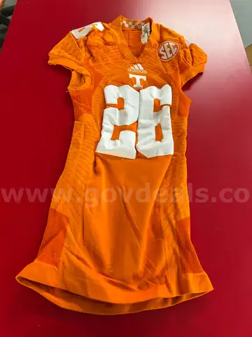 Used Football Jersey--Orange #26