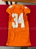 Used Football Jersey--Orange #34