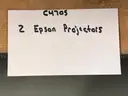 2 Epson Projectors