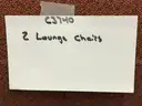 2 Lounge Chairs