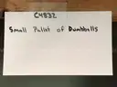 Small Pallet of Assorted Dumbbells