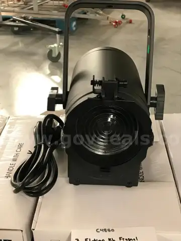 3 Elation KL Fresnel 4-LED Stage Lights