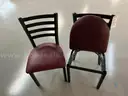 2 dining Chairs MISSING SCREWS