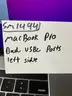 Macbook Pro **Bad USB Ports Left Side