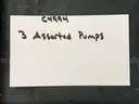 3 Assorted Pumps