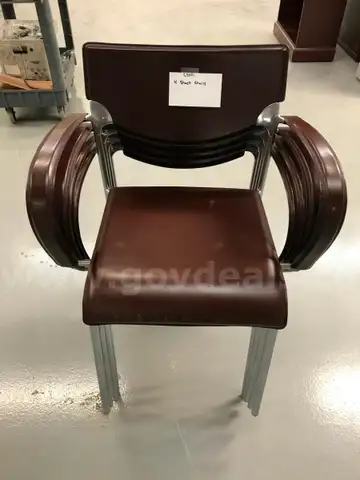 4 Stack Chairs