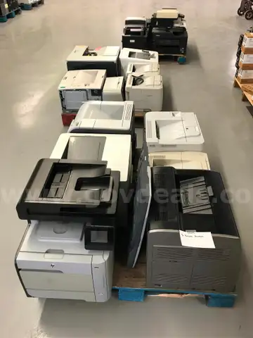 3 Pallets of Printers