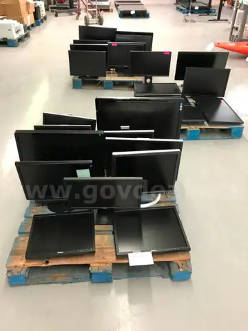 3 Pallets of Monitors