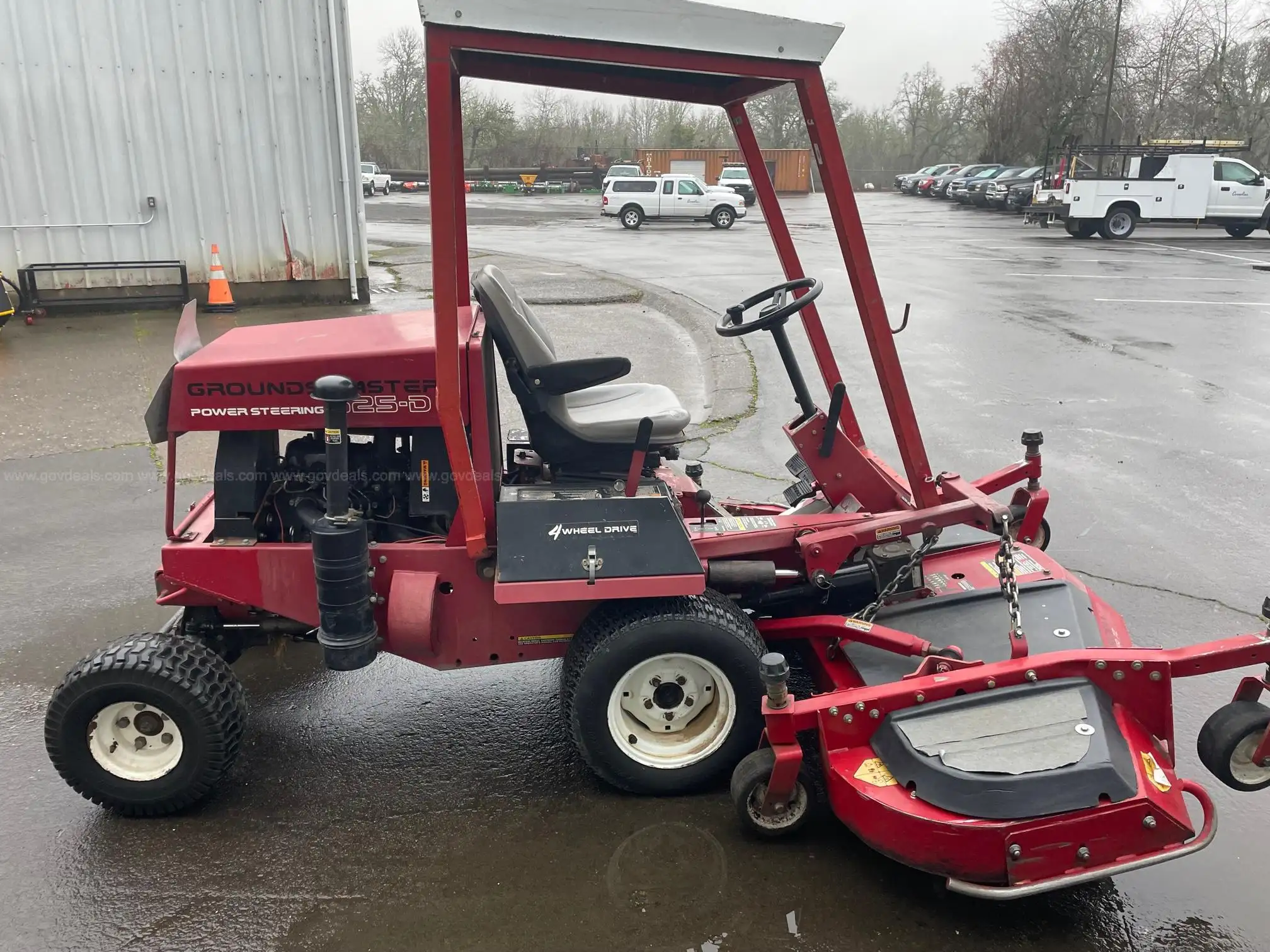 1996 Toro GroundMaster 325D w 72