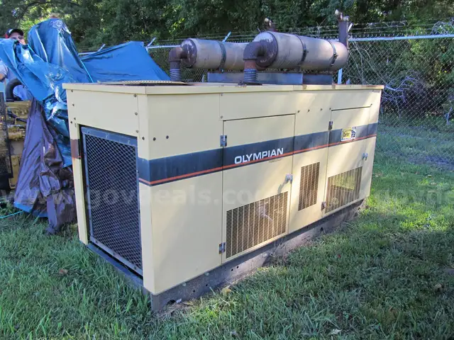 Olympian Generator Phase Three with Belly Tank Disel