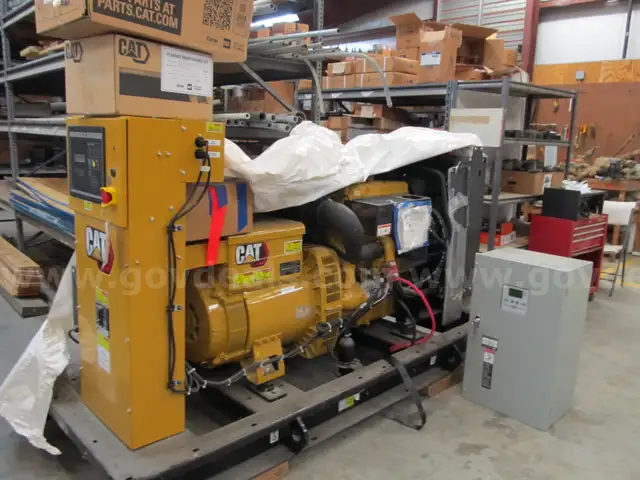 Caterpillar Generator with Transfer Switch