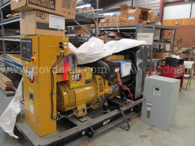 Caterpillar Generator with Transfer Switch