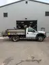 2011 F-550 Super Duty Dump Truck with Stainless Dump Body, V-Snow Plow, Salt Spreader