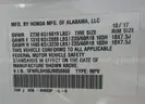 2018 Honda Odyssey Sports Van  V05145  U3144