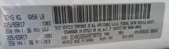 2017 Dodge Grand Caravan SE Plus Mini Van  V05143  U3147